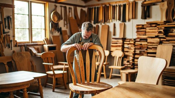 Découvrez des meubles en bois uniques par un menuisier expert