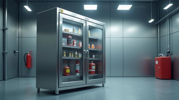 Optimiser la sécurité des produits inflammables avec une armoire dédiée